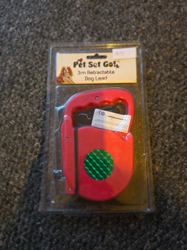 3cm retractable dog lead