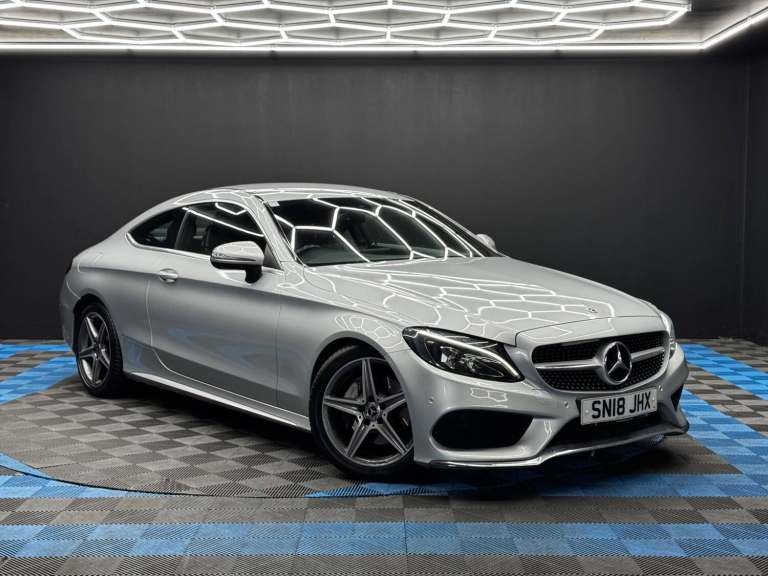 Mercedes-Benz C Class 2.1 C220d AMG Line G-Tronic+ Euro 6 (s/s) 2dr Diesel Automatic