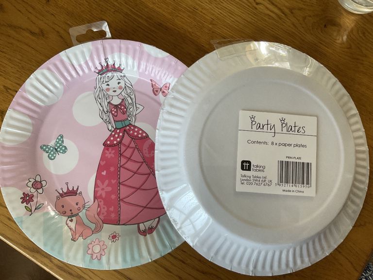Princess Party Plates