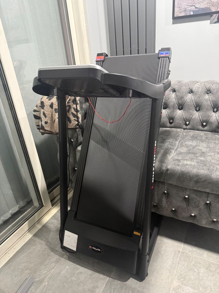 Laufhome Folding Electric Treadmill – Compact Running Machine (Excellent Condition)