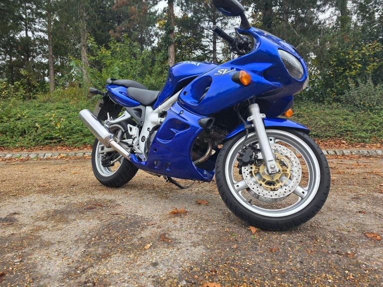 SUZUKI SV650S 650 2002 Petrol Manual in Blue