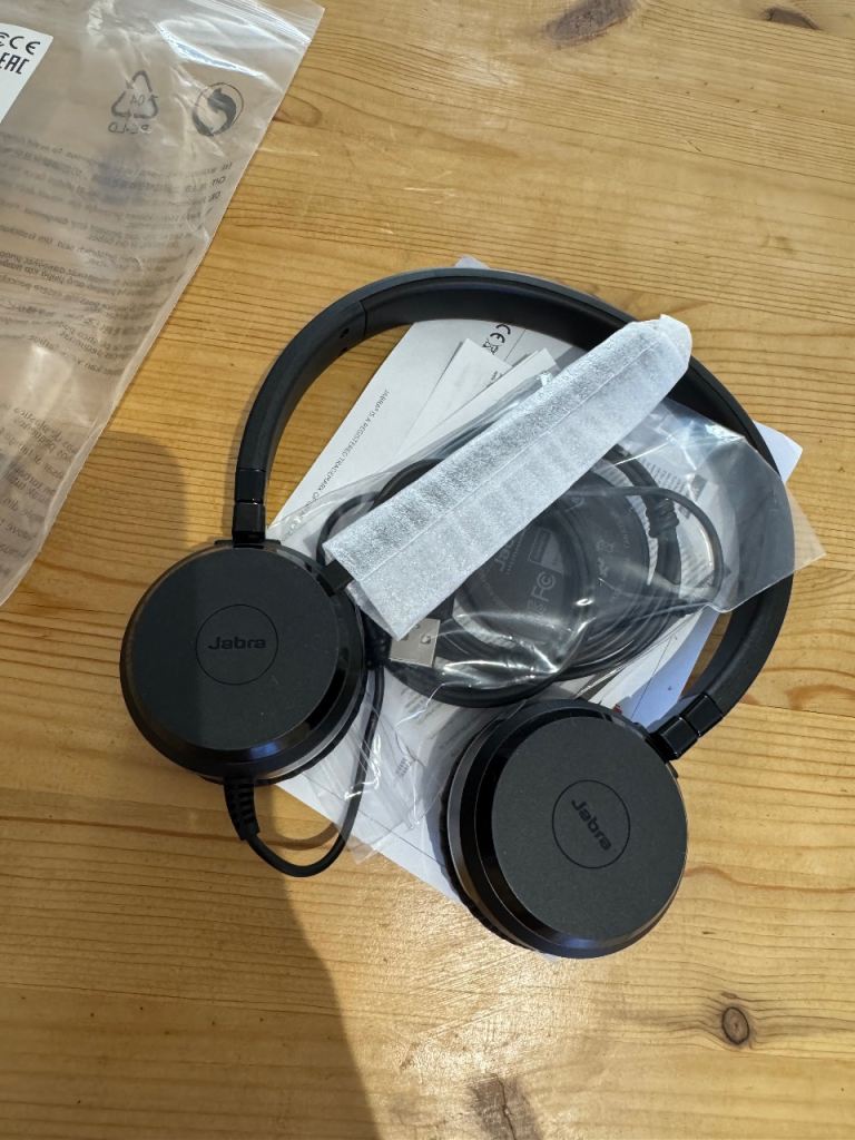 Jabra Evolve2 30 Headphones - Brand New, Black