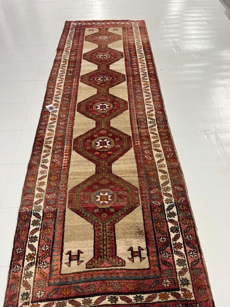 Persian hand made rug runner