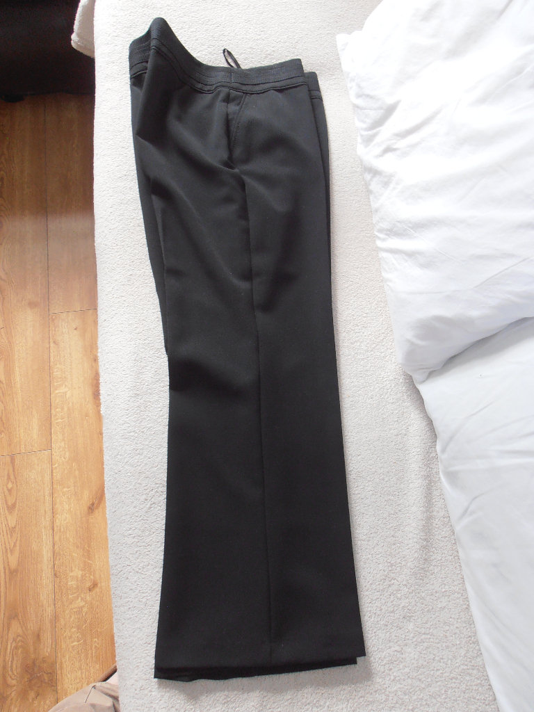 image for Ladies Black trousers, Bon-Marche , size 14 uk.