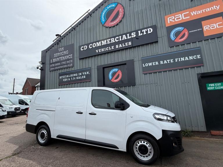 2022 Vauxhall Vivaro 2.0CDTI  F3100 DYNAMIC L2 H1 LWB Low Roof NO VAT Panel Van Diesel Manual