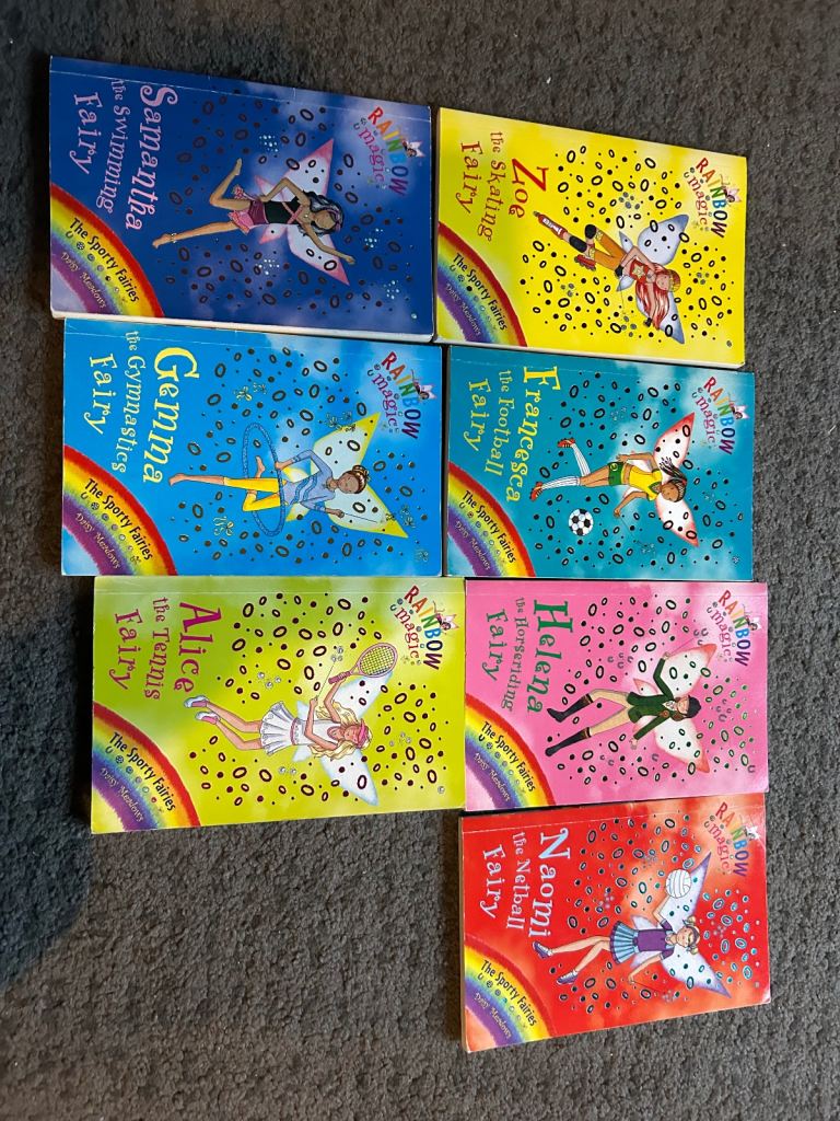 Rainbow magic sporty fairies