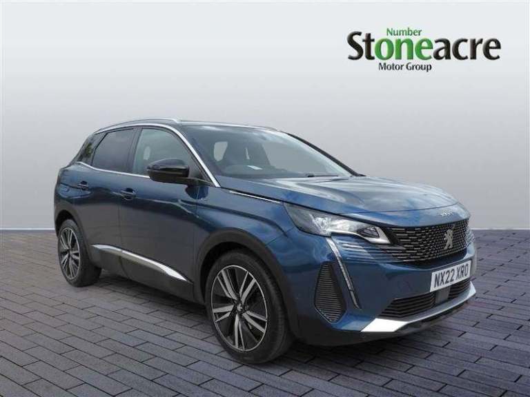 2022 Peugeot 3008 1.5 BlueHDi GT Premium SUV 5dr Diesel EAT Euro 6 (s/s) (130 ps) HATCHBACK Diese...