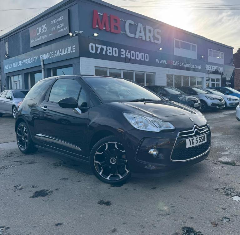 2015 Citroen DS3 1.2 PureTech DStyle Plus 3dr HATCHBACK PETROL Manual