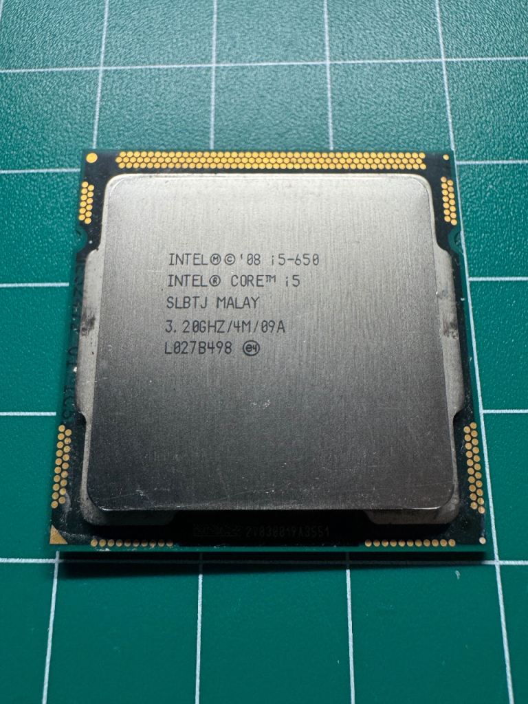 Intel CPU i5-650