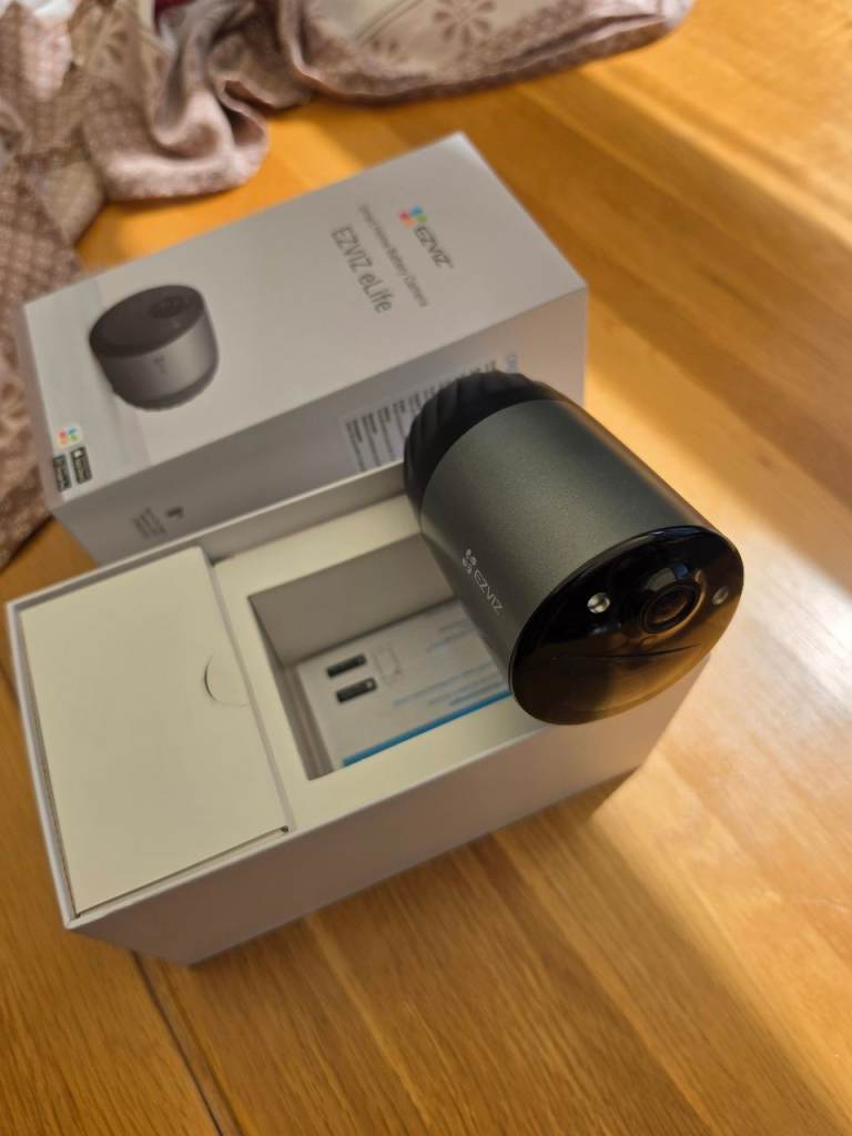 EZVIZ eLife Smart Home Battery Camera – Boxed, Fully Working