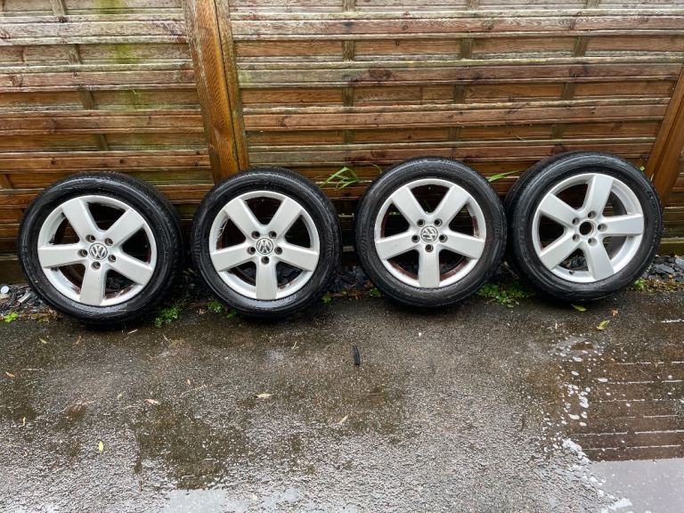 VW alloys and tyres( 205x55 r16) 