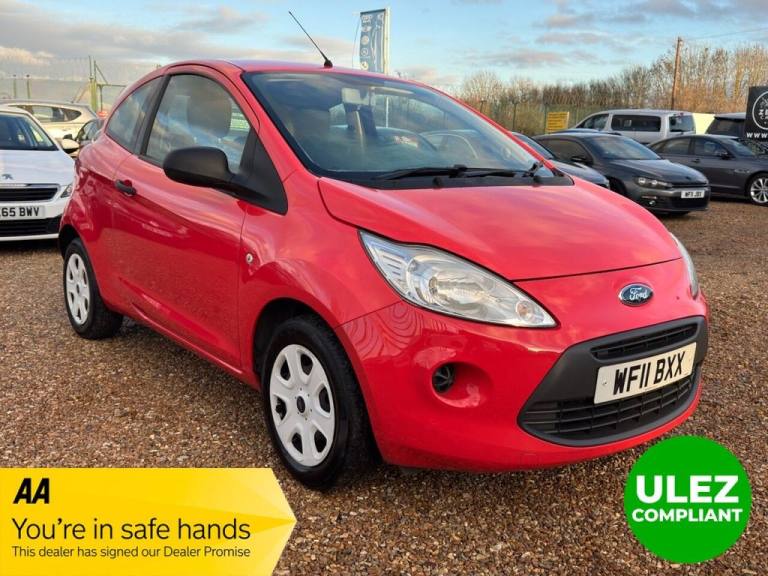 2011 Ford Ka 1.2 Studio Hatchback 3dr Petrol Manual Euro 5 (69 ps) Hatchback Petrol Manual
