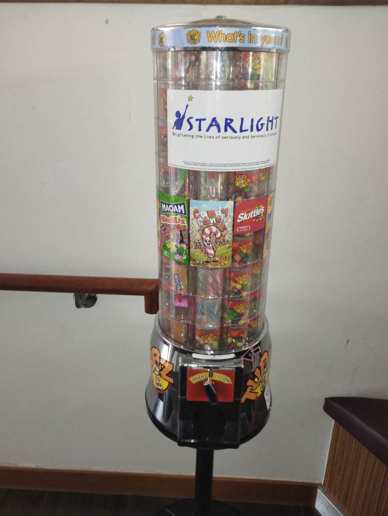 Sweet Vending Tower. Sited. 