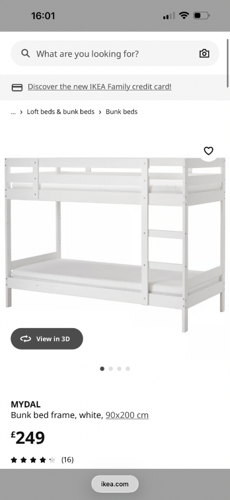IKEA bunk beds 