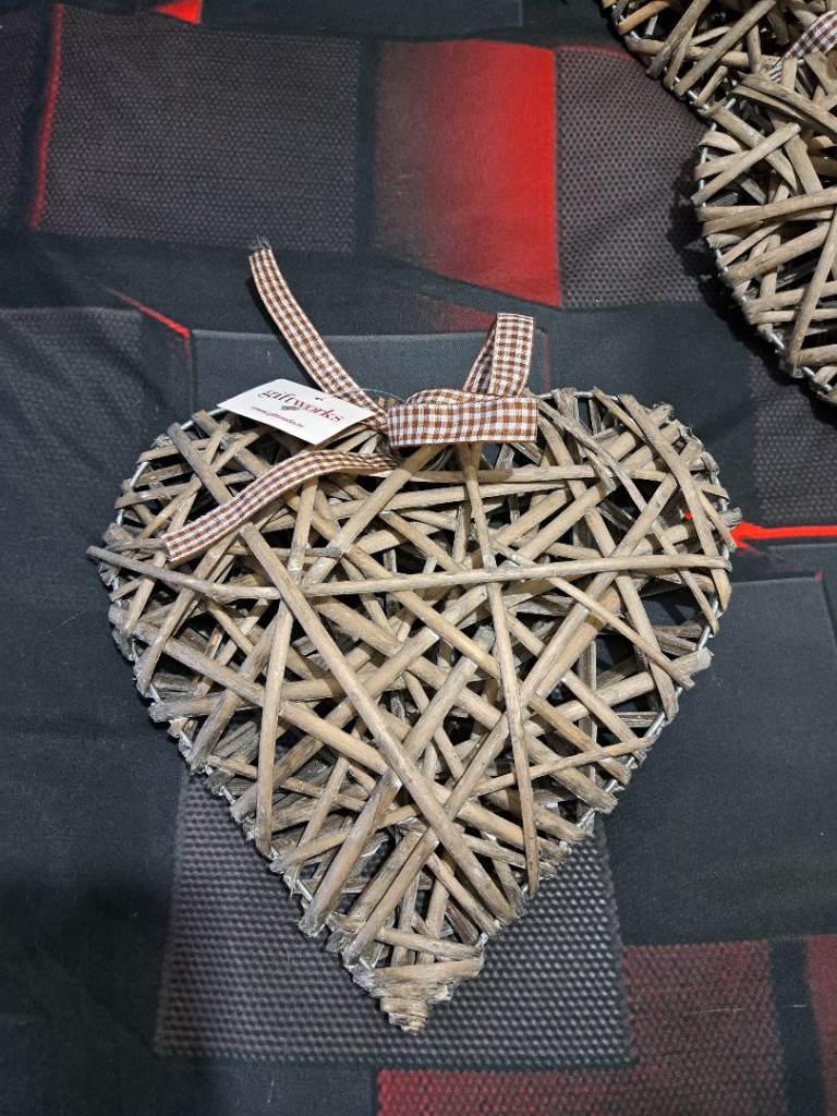 Wooden Heart Decorations