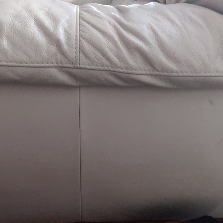 2 seater cream settee