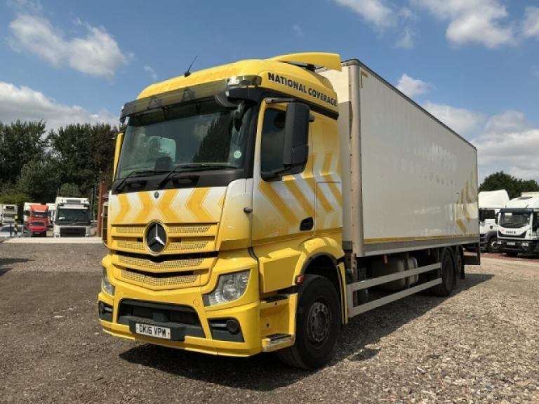 2016 (16) MERCEDES-BENZ ACTROS DIESEL BOX 7.7 2530LS Automatic