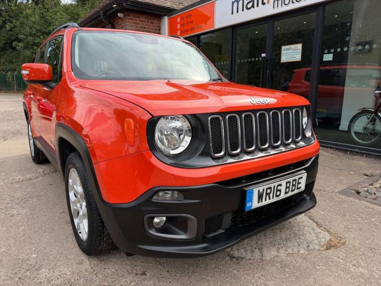 2016 Jeep Renegade 1.4 Renegade Longitude 5dr SUV Petrol Manual