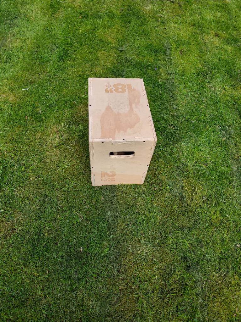 Mirafit 3-in-1 Wooden Plyometric Box (Pre-Assembled)
