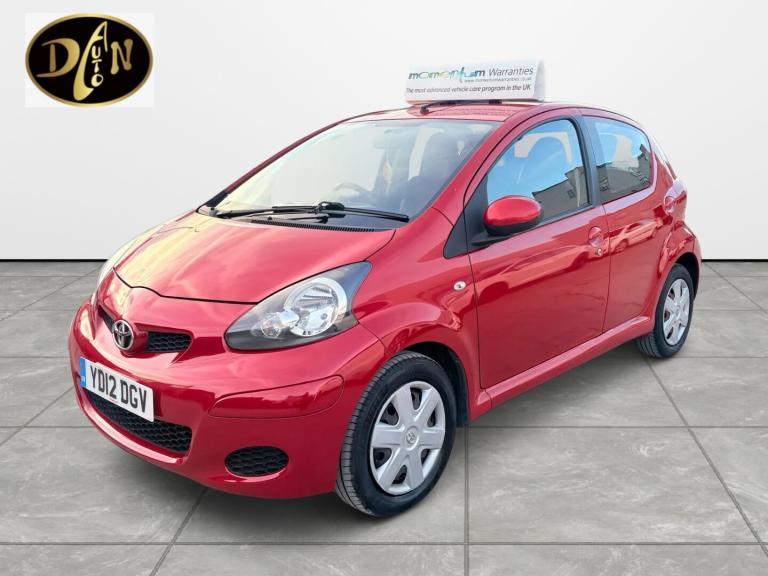2012 Toyota AYGO 1.0 VVT-i Ice 5dr MMT HATCHBACK Petrol Automatic