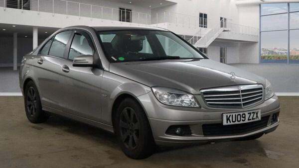 2009 Mercedes-Benz C Class 1.6 C180K BlueEfficiency SE Auto Euro 4 4dr SALOON Petrol Automatic
