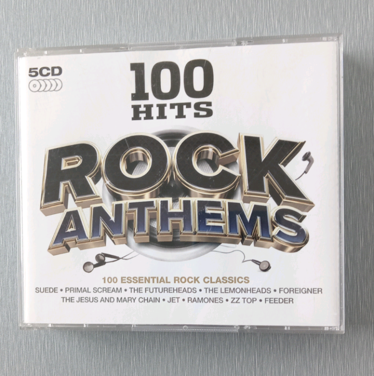 5 Disc Compilation of Rock Classics.  100 Tracks