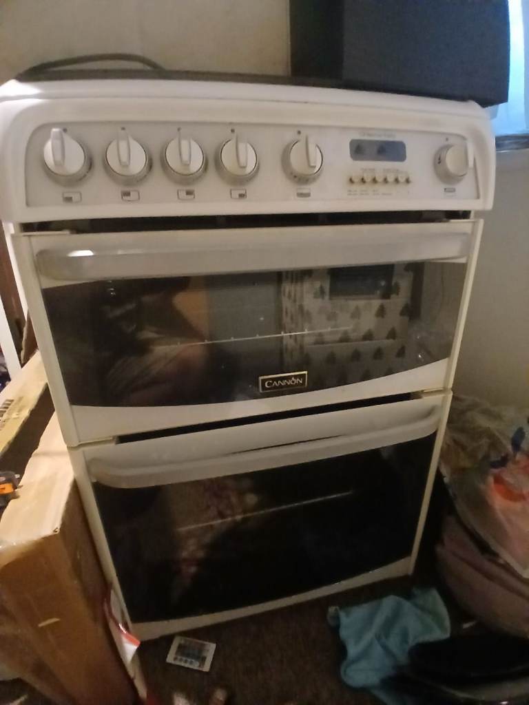 Cannon Chesterfield double oven gas cooker