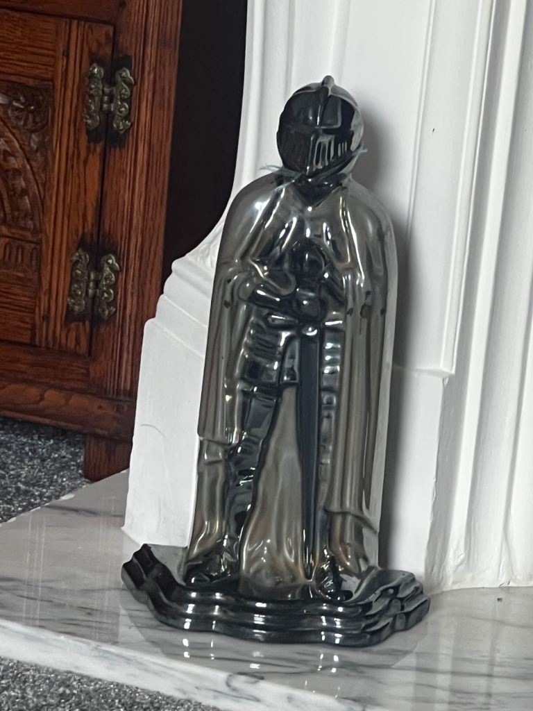 Vintage Knight Fireplace Companion Set