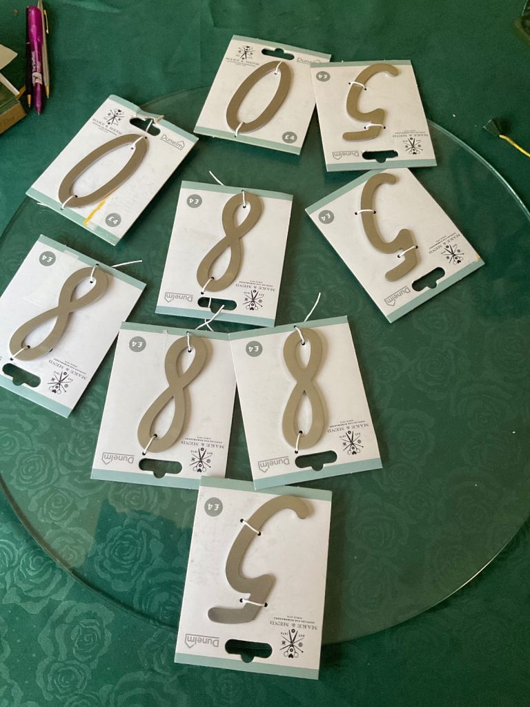 Collection of Door Number Plates