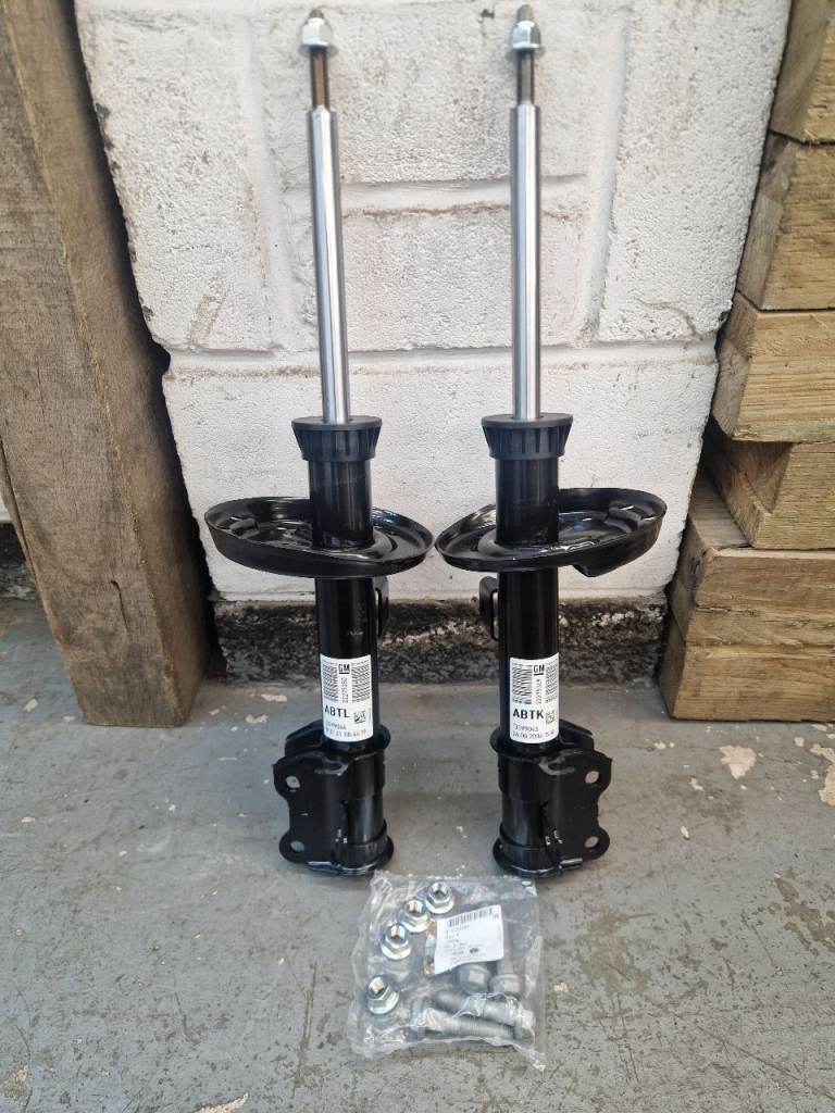Genuine corsaD 1.3 cdti front shockers and bolt kit