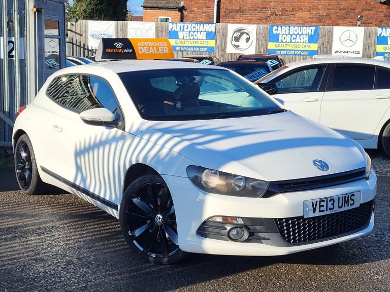 2013 Volkswagen Scirocco 2.0 TDi BlueMotion Tech GT 3dr [Nav/Leather] TOP SPEC COUPE Diesel Manual