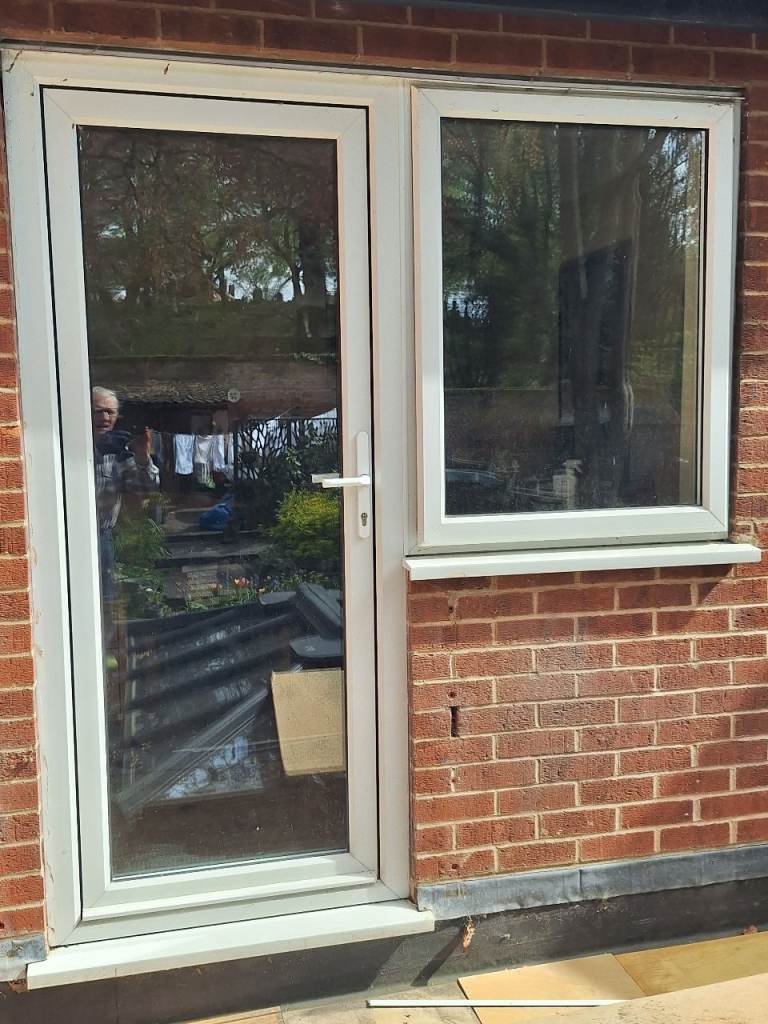 pvc door and window. 