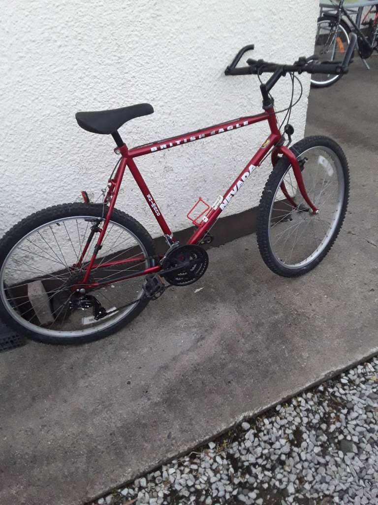 British Eagle Nevada Mountain Bike – Red, Good Condition, £50.00 for Sale