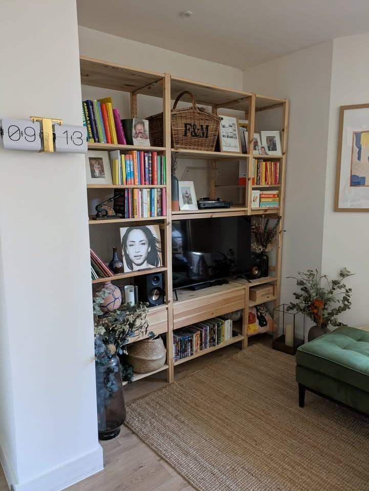  TV Media Unit - real wood.