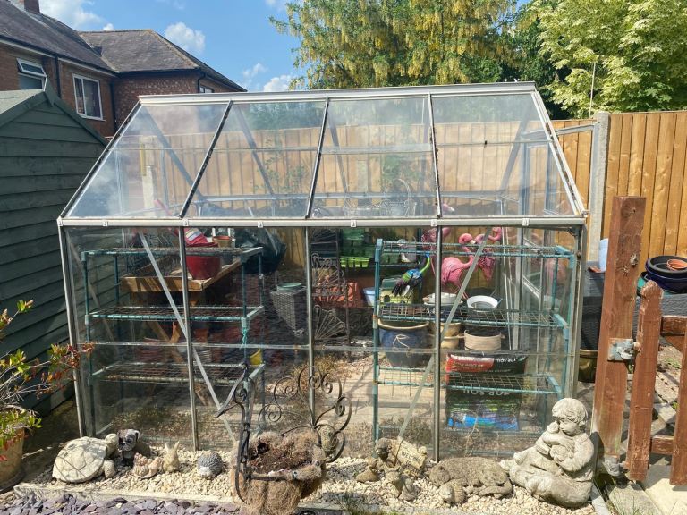 Free glass green house 