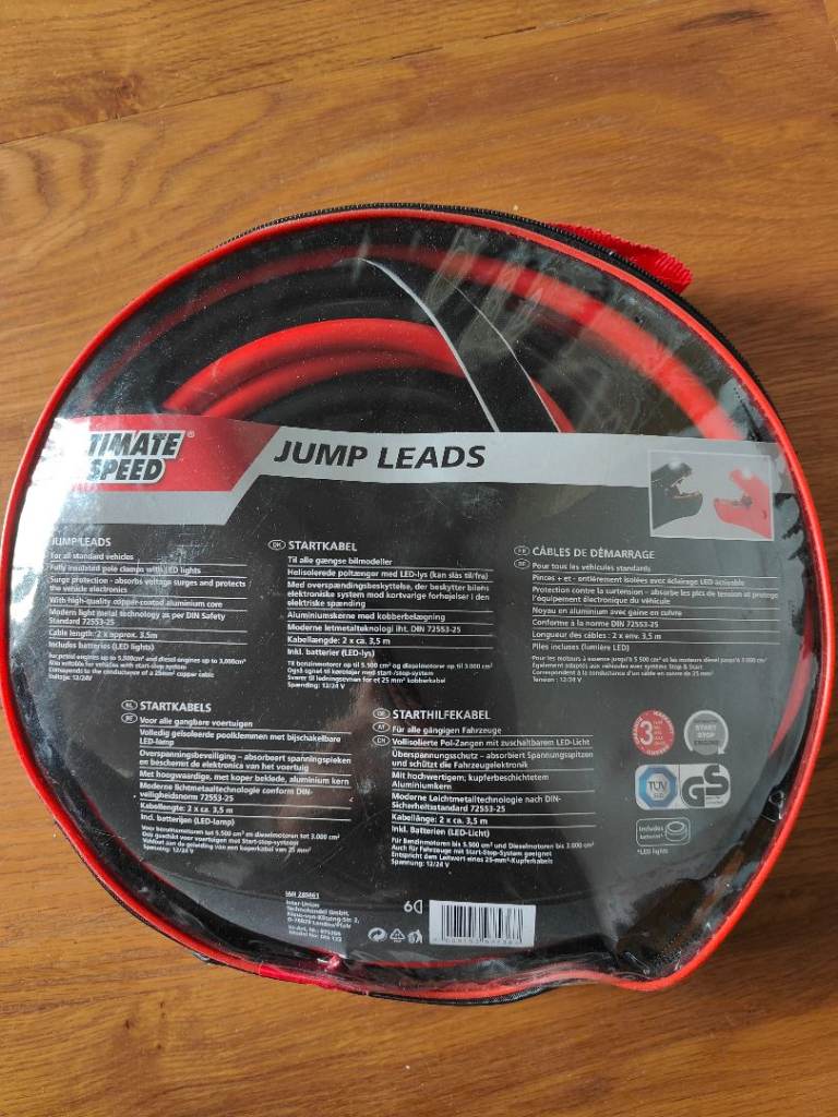 Brand New Car Jump Leads 