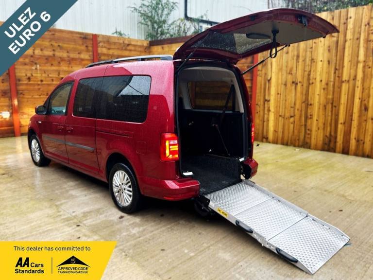 2021 Volkswagen Caddy Maxi 5 Seat Auto Wheelchair Accessible Disabled Access Vehicle WAV MPV Dies...