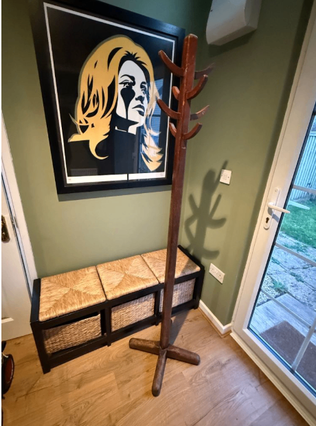 A vintage mid century Abbess Cactus coat stand 