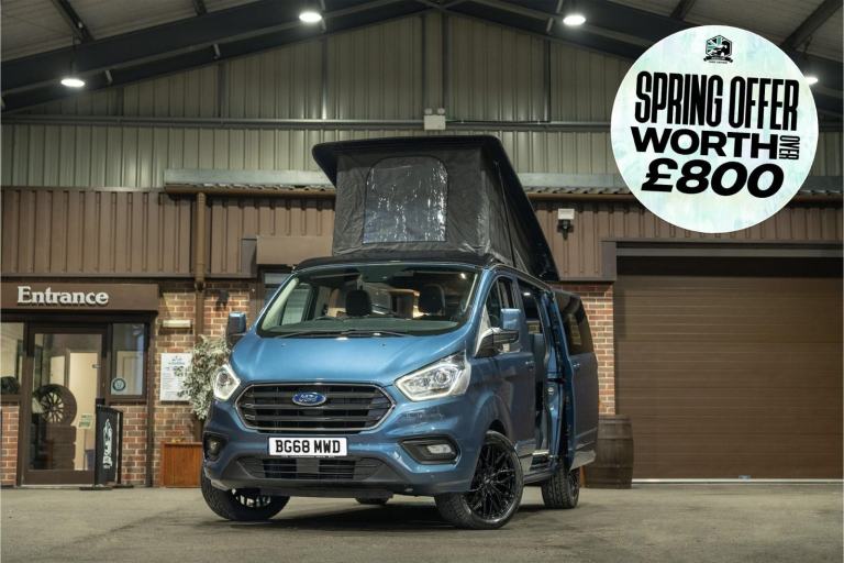 FORD TRANSIT CUSTOM LIMITED CAMPERVAN