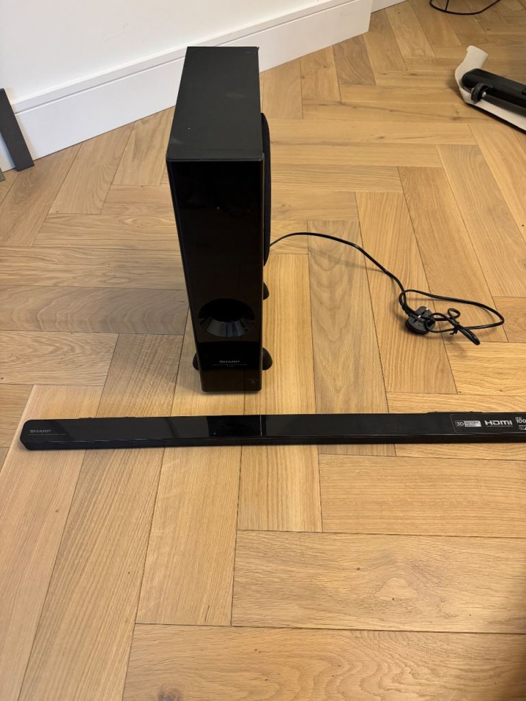 Sharp Soundbar with Subwoofer - Great Home Cinema Sound