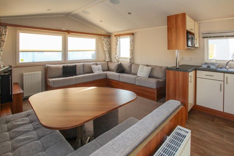 Willerby Caledonia 2017 static caravan sited at Seaview Park, Whitstable, Kent