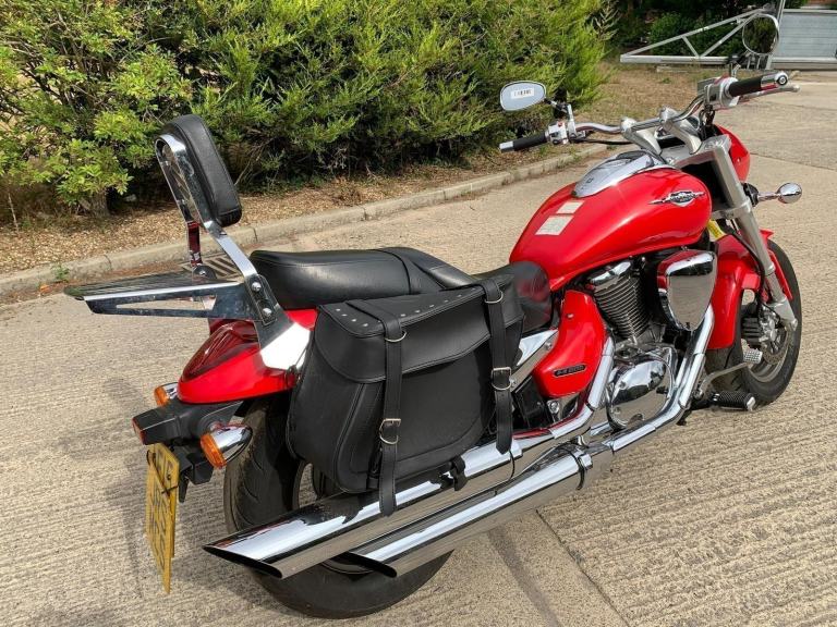 2015 15 SUZUKI VZ 800 L4 INTRUDER RED VZ800 VL800 XVS CLASSIC CUSTOM CRUISER 6k