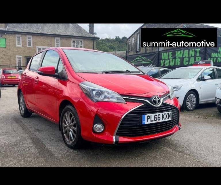 2016 Toyota Yaris 1.33 VVT-i Icon 5dr HATCHBACK PETROL Manual