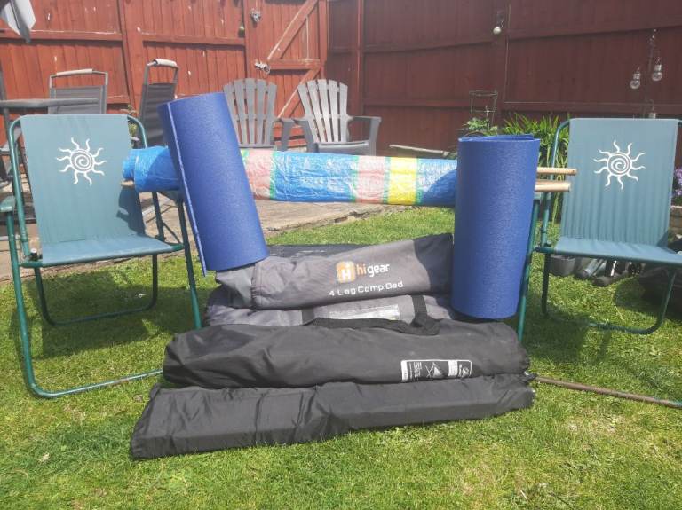 Vanern 6 berth tent and other camping gear