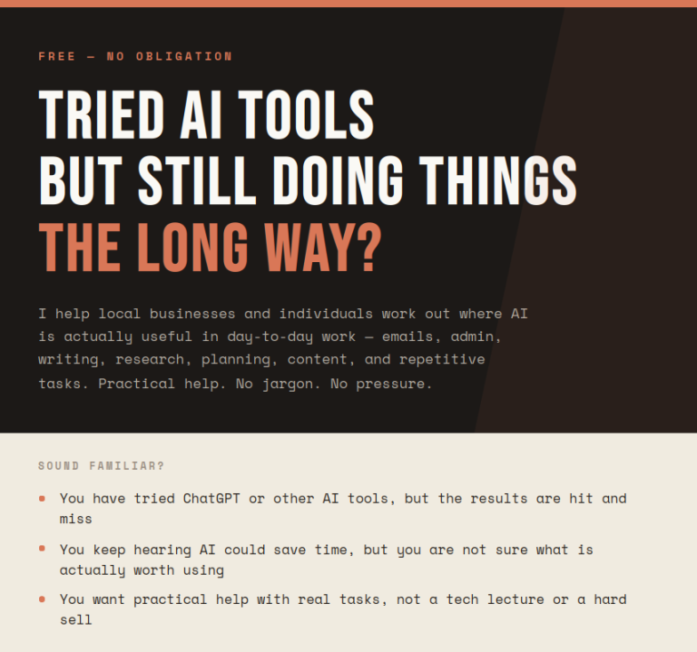 Practical ChatGPT & AI Help for Work