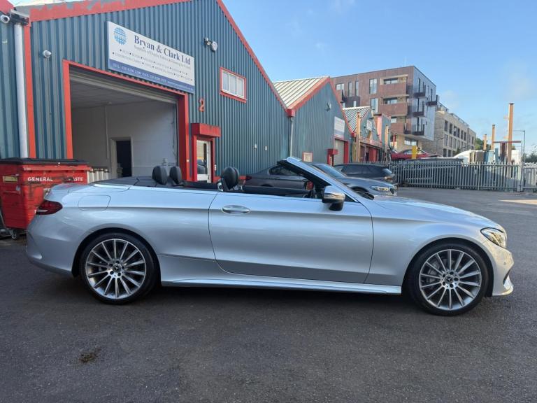 2018 Mercedes-Benz C Class 2.1 C220d AMG Line Cabriolet G-Tronic+ Euro 6 (s/s) 2dr CONVERTIBLE Di...