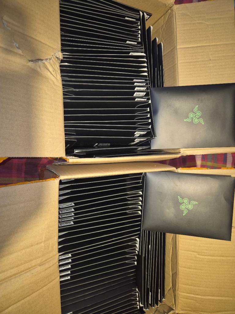 Bulk job lot. All sealed and unopened perfect for resale. Gaming razor bundle