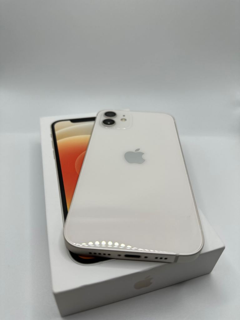 PRISTINE: Apple iPhone 12 Mini, 64gb, White (UNLOCKED)