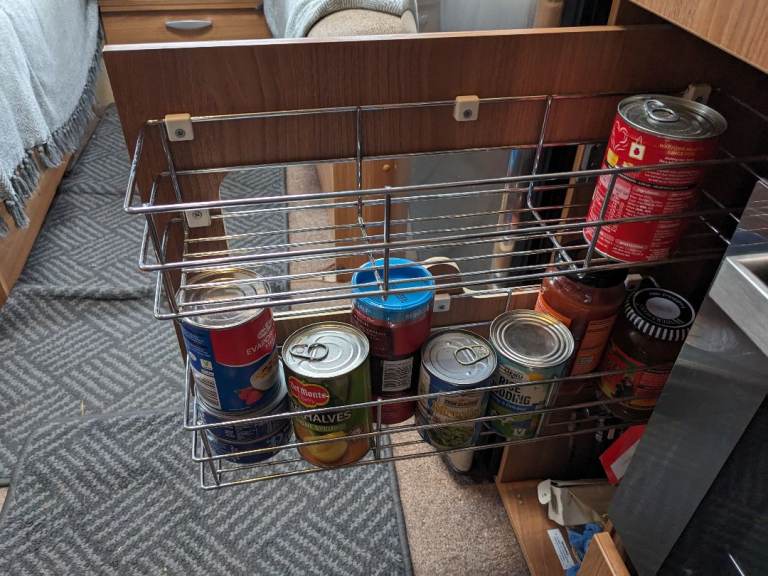 Caravan /Motorhome Pull out Basket 