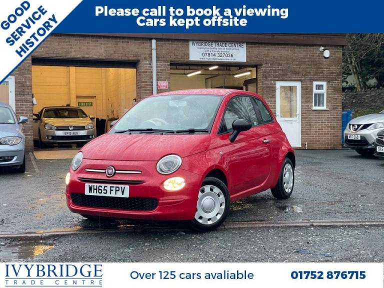 2016 65 FIAT 500 1.2 POP HATCHBACK 3DR PETROL MANUAL EURO 6 (S/S) (69 BHP)